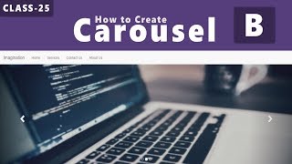 How to Create Carousel in Bootstrap - Bootstrap tutorials for beginners in hindi/urdu - Class 25