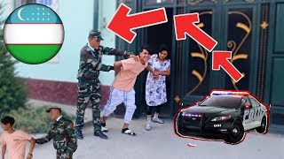 UZBEK VLOGGERNI MILITSIYA USHLAB KETDI