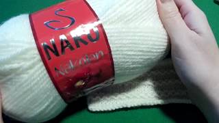 Обзор и тест пряжи от Нако Наколен/Nako Nakolen