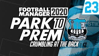 Park To Prem FM20 | Tow Law Town #23 - Crumbling Defensively | Football Manager 2020