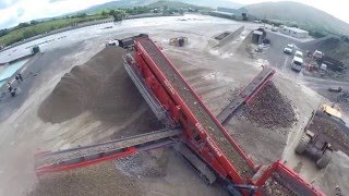 Работа грохота TEREX FINLAY 693 +