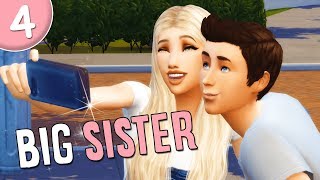 The Sims 4: Big Sister Challenge -(Part 4) CUTE BOYS & ODD JOBS!