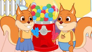 Famille d'Écureuil - Sculpter Avec Le Gumball Machine Animé 2021 en Français