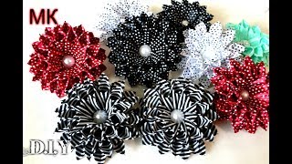 Школьные бантики/Полосатики из ленты 2.5 см/Wonderful School Ribbon Bows