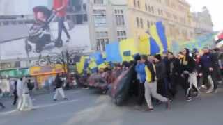 Путин ху...ло! ФК Металлист и Шахтер 30.03.14