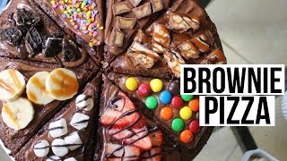 Brownie Pizza | Becca Bakes