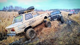 Хороший день, ХОРОШИЙ OFF ROAD, хорошее болото ZaLuPAZL едет Нескучное зимой (часть-1)