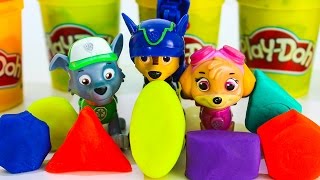 Щенячий патруль новые серии Развивающие мультики для малышей Учим фигуры и цвета Игрушки ПЛЕЙ ДО
