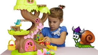 Домик для кукол Тайна зимнего леса Домик волшебное дерево ELC Forest fairy treehouse  happyland ELC