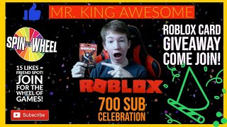 Mr. King Awesome Live Stream! 15 Likes= Friend Spot! Be subscribed to win! $10 Giveaway!