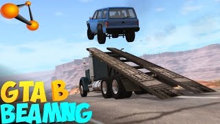 GTA в BeamNg | Голливуд трюки | Rp-ситуация