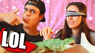 QUÉ HAY EN LA CAJA? CHALLENGE con MI HERMANA! *MARTA y AlphaSniper97*
