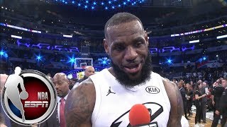LeBron James after winning NBA All-Star MVP: 'We changed the landscape' of the game | ESPN