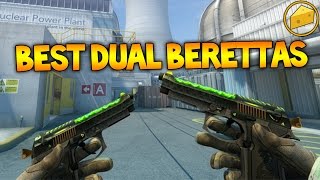 CS:GO - TOP 5 DUAL BERETTAS WORKSHOP SKINS!