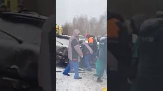 ДТП на трассе Омск-Чернолучье (18.11.2019)