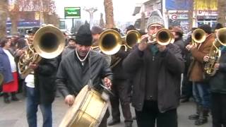 Fanfara de la Valea Mare la Festivalul de Datini si Obiceiuri de iarna Vaslui