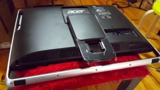 Acer Z3-105 All-in-one disassembly for hard disk replacement