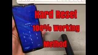 Hard reset Huawei Y6 2019 MRD-LX1. Remove pin,pattern,password lock.