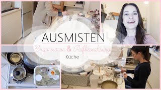 Küche ausmisten | Neue Organisation & Aufbewahrung I Folge 1 I Alenas Momlife