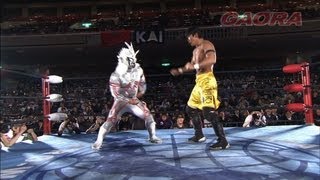SUZUKI MINORU & FUNAKI MASAKATSU vs NAGATA YUJI & JUSHIN THANDER LIGER 2011 3 21