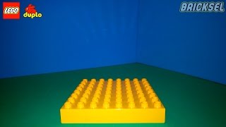Строительная Пластина LEGO DUPLO 31113.  Лего дупло пластина строительная.