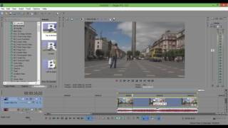 Sony Vegas Pro 13 - Videoyu Şeffaf Yapma  2016