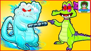 Крокодильчик свомпи игра  от Фаника 14 .для детей.