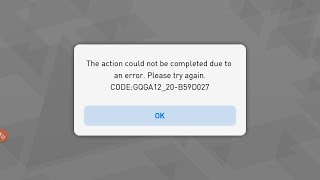 How To Fix Code Error GAGA12_20B59D027 PES 2018 Android