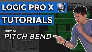 Logic Pro X Tutorials   How to pitch bend in Logic Pro X