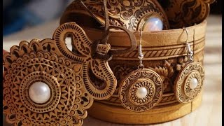 Берестяные славянские украшения от Дарини