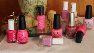 Nail Chatter-Top 10 Pinks!! Spring 2014