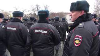 В Тюмени прошел строевой смотр личного состава областного полицейского главка