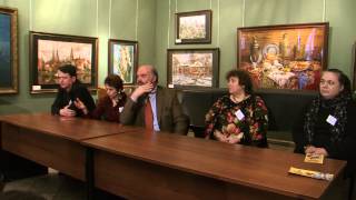 С. Н. Андрияка отвечает на вопросы гостей ШКОЛЫ АКВАРЕЛИ. 10/16