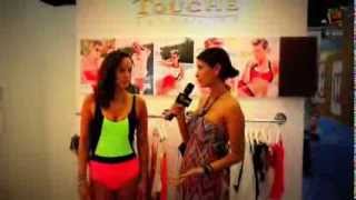 Lorena Arias modelando en Bikini en Miami Swim Week!