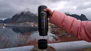 MyGoPresso เครื่องชงกาแฟแคปซูล แบบพกพา ระบบอัตโนมัติ ใช้แบตเตอร์รี่