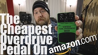 The Cheapest: Overdrive Pedal On Amazon