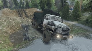SpinTires обзор мода ( Урал - 4320-30 ) Доработка