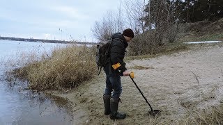 Первый ПЛЯЖНЫЙ КОП в 2019году. Коп с Garrett ace 150