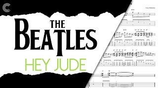 Guitar - Hey Jude - The Beatles - Sheet Music, Chords, & Vocals
