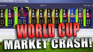 BUY THESE CARDS NOW!  (World Cup Market Crash) | FIFA 18 TRADING TIPS | FIFA 18 ULTIMATE TEAM