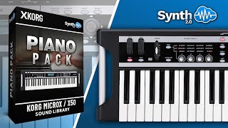 PIANO PACK SOUND BANK | KORG X50 / MICROX | Synthcloud Library
