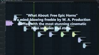 Free Epic Horns FL Studio Preview [50 Cinematic / Movie / Alien Horn Samples & Stabs]