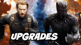 Avengers Infinity War Trailer - Captain America Black Panther Upgrades and Director Commentary