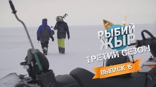 Зимняя рыбалка 2017 на Рыбинском водохранилище. Рыбий жЫр сезон 3 выпуск 15