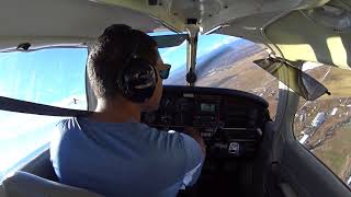 Bumpy Colorado Student Solo Flight in a Piper Warrior