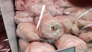 Израиль. Магазин у Хрюши. Дешевые цены на мясо и йогурты  в русском магазине.