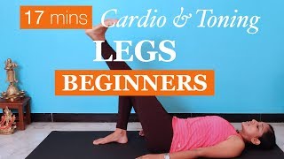 Toning & Cardio LEGS Yoga + Pilates Workout | Beginners | Yogalates with Rashmi