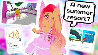 LEAKS OF THE NEW REALM! A SUMMER RESORT? WHEEL IS BACK? // Roblox Royale High School