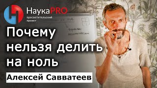 Почему нельзя делить на ноль? | Лекции по математике
