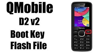 how to flash password reset qmobile d2 v2 | qmobile d2 v2 flash file | qmobile d2 v2 boot key
